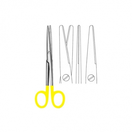 Scissors with Tungsten Carbide Inserts